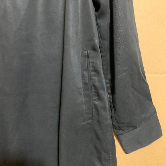 FAT FACE Black Tencel HARPER Shirt Dress  Sz 4 NWT - Picture 8 of 14